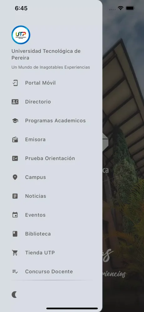 UTP Móvil Screenshots