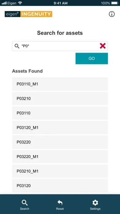 Eigen Search Screenshots