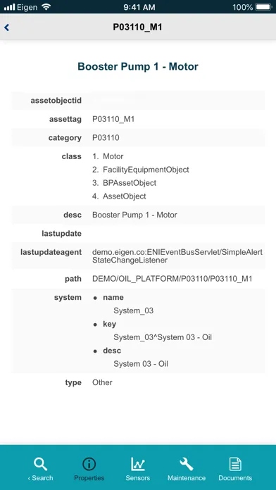 Eigen Search Screenshots
