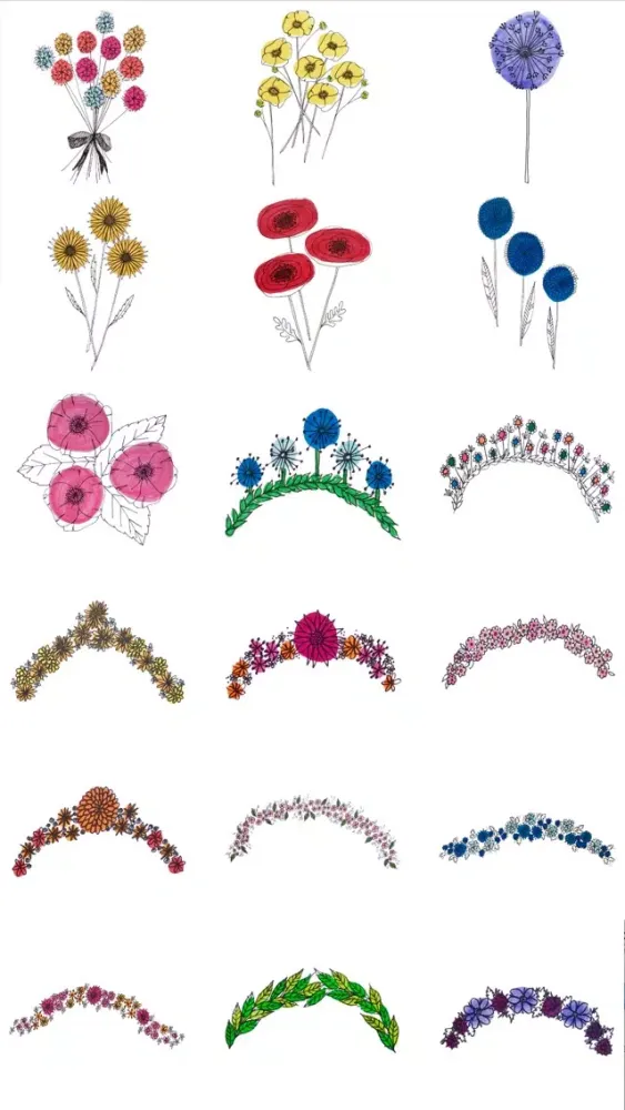 Capturas de tela do Bloom Stickers