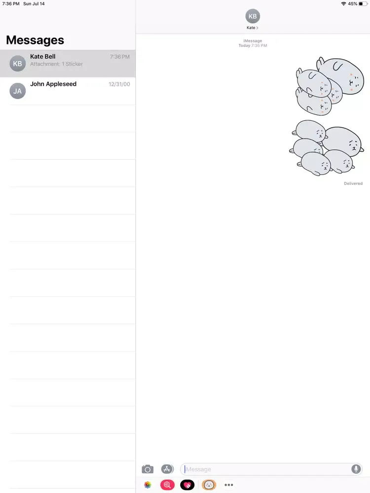Bubby the seal iPad 應用截圖