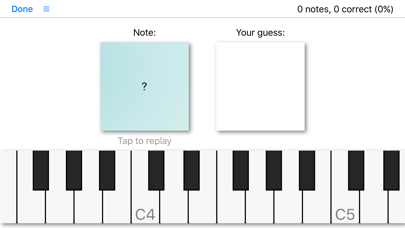 Screenshot di Musical Ear Trainer