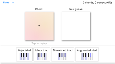 Screenshot di Musical Ear Trainer