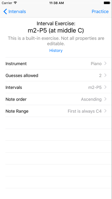Screenshot di Musical Ear Trainer