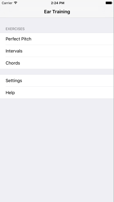 Screenshot di Musical Ear Trainer