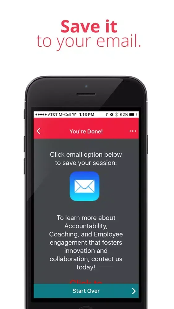Ảnh chụp màn hình của Ephektiv Coaching App