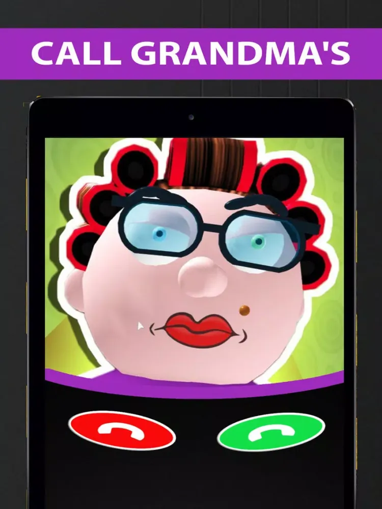 Tangkapan layar Call Grandma's - Escape House iPad 