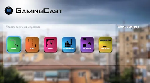 Zrzuty ekranu GamingCast (for Chromecast)