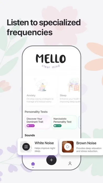 Mello: Mental Health Support سکرین شاٹس