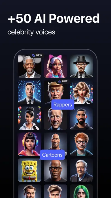Capturas de pantalla de Voice AI - Clone Voice Changer