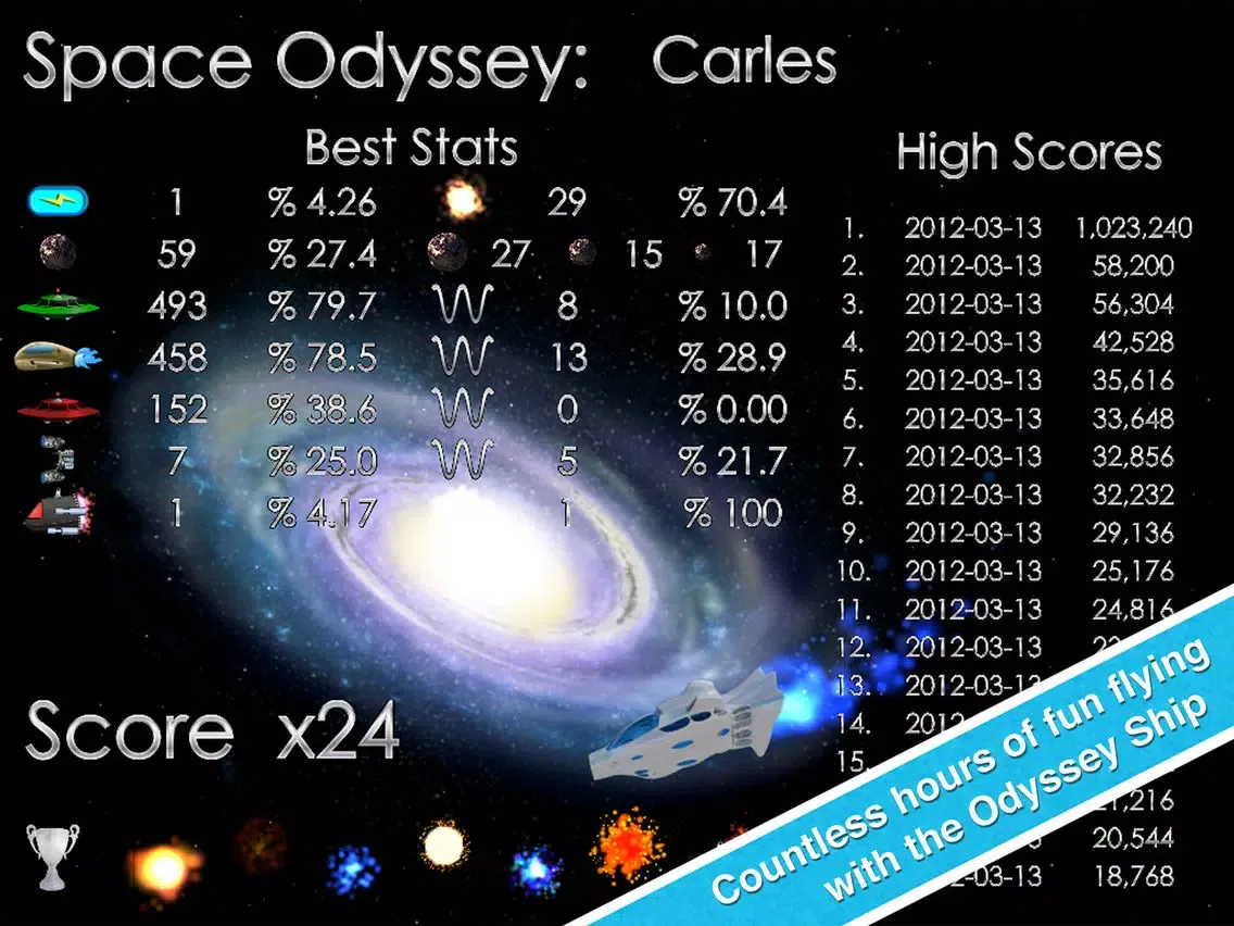Space Aventure Plus iPad 应用截图