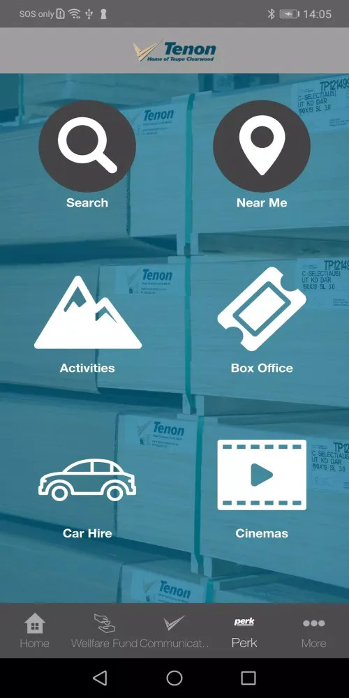 Capturas de pantalla de Tenon Wellness and Perks Hub