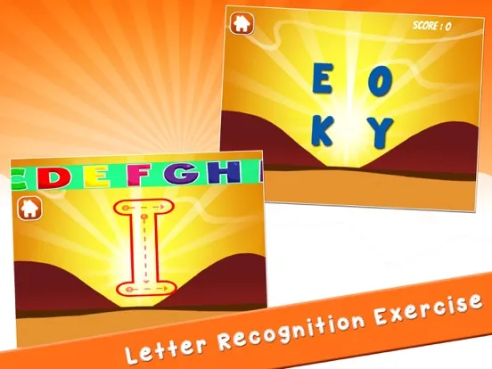 Alphabet Cowboy: Easy ABC iPad  Screenshots