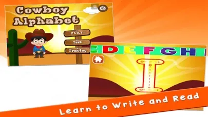 Alphabet Cowboy: Easy ABC Screenshots