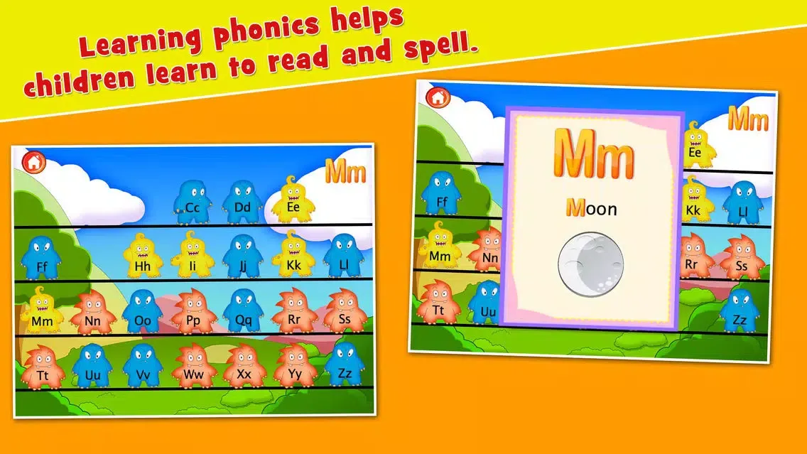 Screenshot di Alphabet Monsters Learning Games for Kids