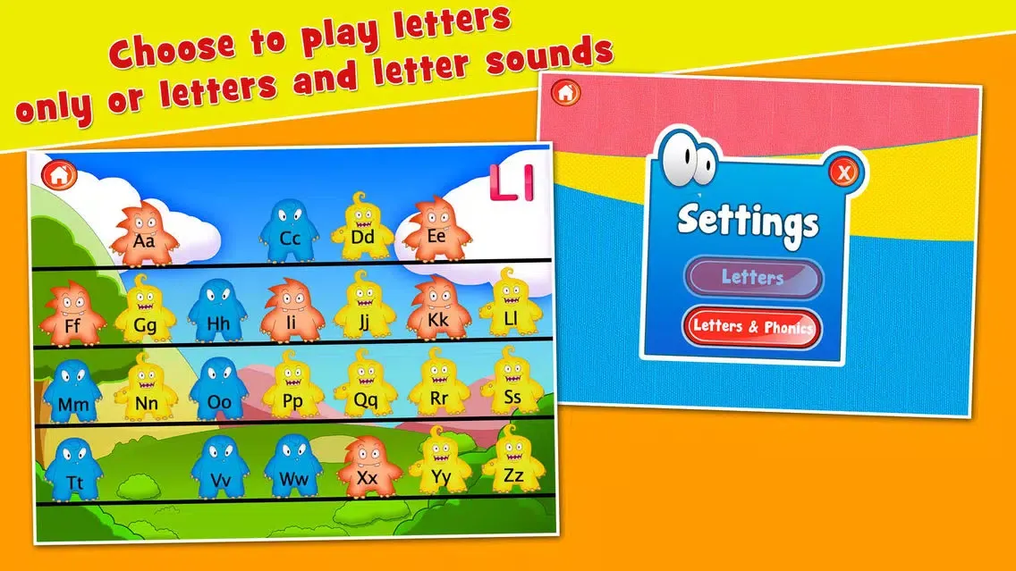 Screenshot di Alphabet Monsters Learning Games for Kids