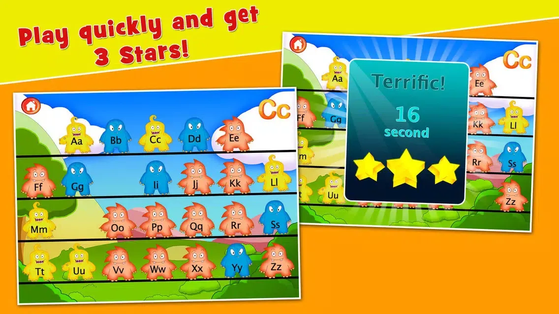 Screenshot di Alphabet Monsters Learning Games for Kids