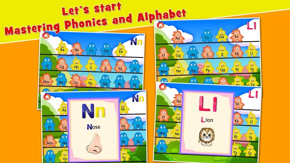 Screenshot di Alphabet Monsters Learning Games for Kids