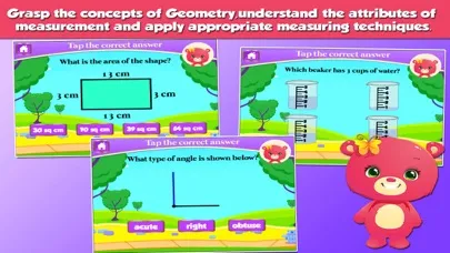 Capturas de pantalla de Bears 3rd Grade Learning Games