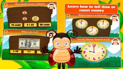 Bugs Second Grade Kids Games应用截图