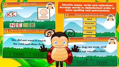 Bugs Second Grade Kids Games应用截图