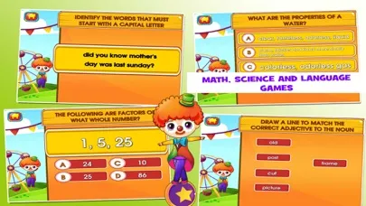 Capturas de pantalla de Circus Fourth Grade Games