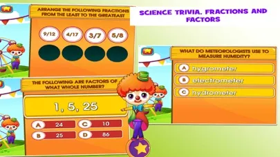 Capturas de pantalla de Circus Fourth Grade Games