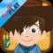 Cowboy All in 1 Games for Preschool Kids