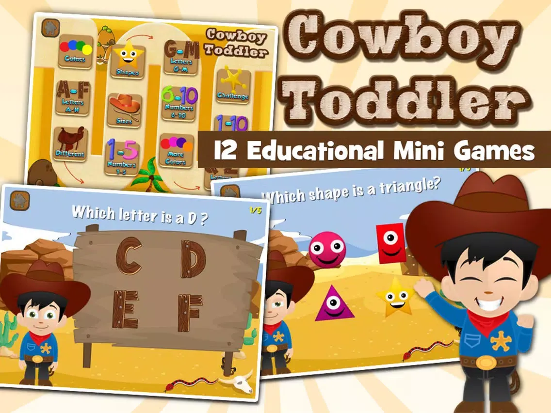 Скриншоты Cowboy Toddler Yeehaw! iPad 