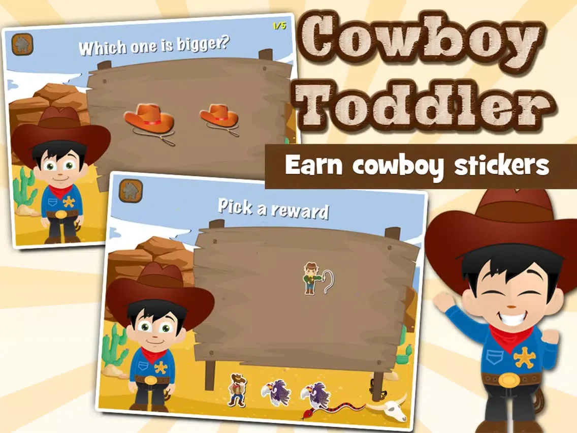 Скриншоты Cowboy Toddler Yeehaw! iPad 