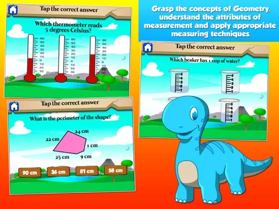 Capturas de pantalla de Dino Third Grade School Games iPad 