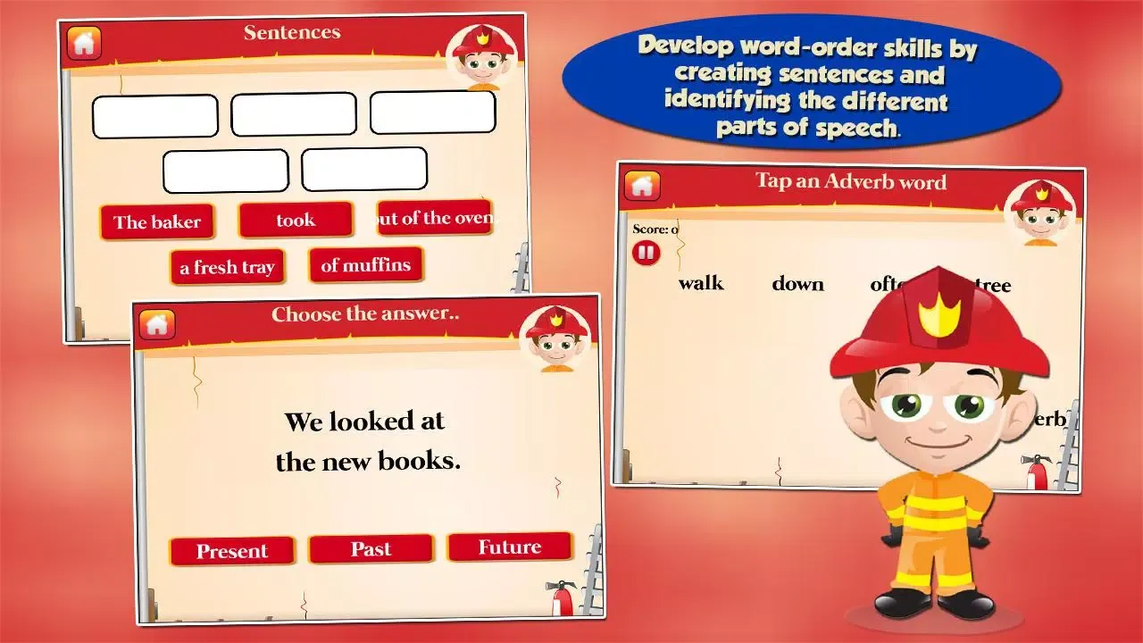 Fireman Kids 3rd Grade Games Screenshots