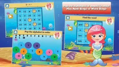 Tangkapan skrin Mermaid Princess Grade 1 Games
