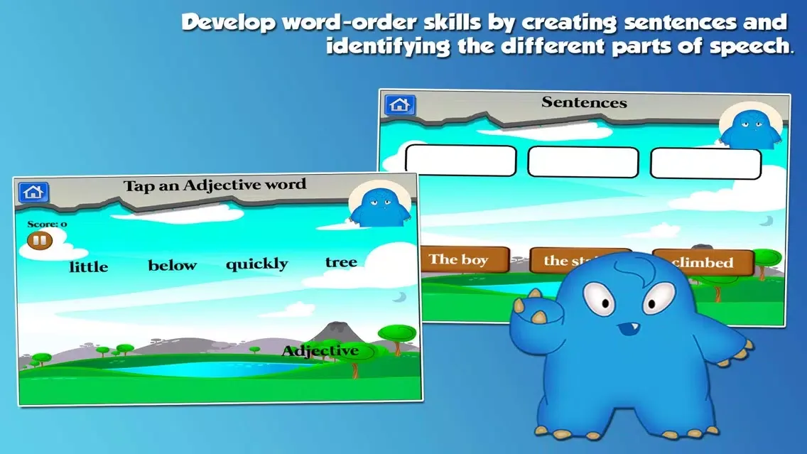 Monster Third Grade Kids Games 스크린샷