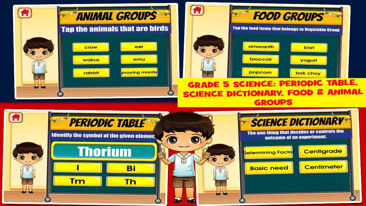 Pinoy Kids Grade 5 Games應用截圖
