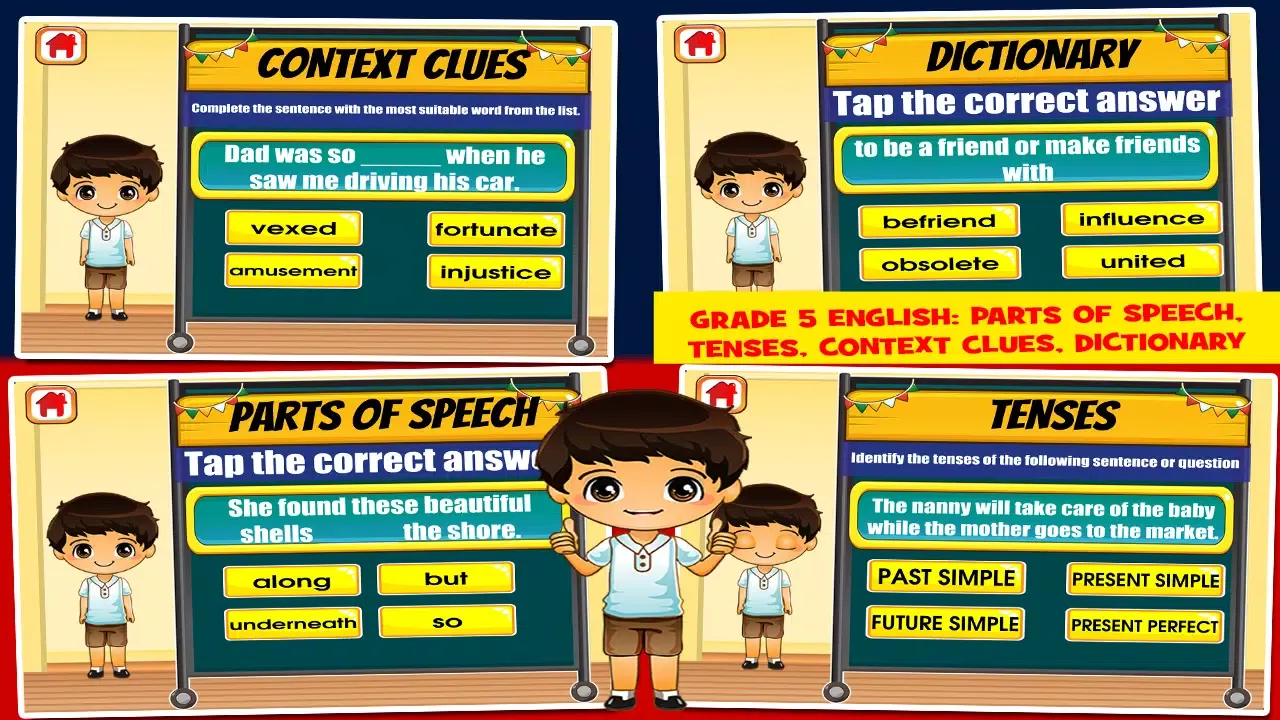 Pinoy Kids Grade 5 Games應用截圖