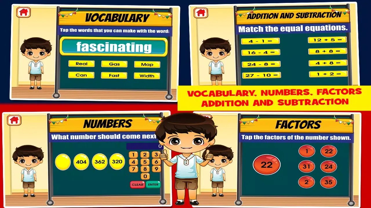 Pinoy Kids Grade 5 Games應用截圖