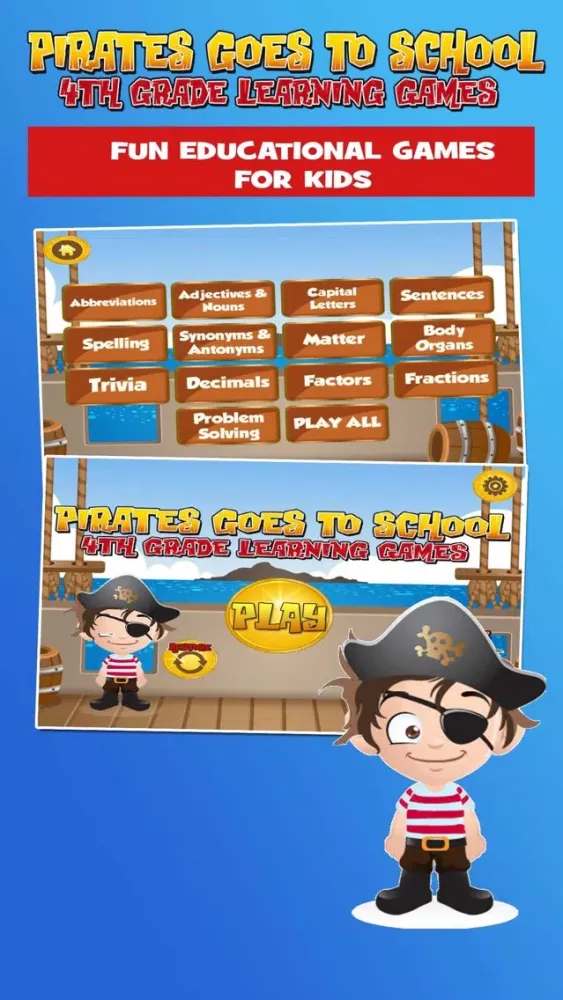 Pirate School: Fourth Grade應用截圖