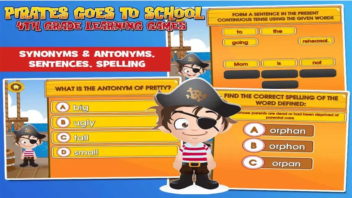 Pirate School: Fourth Grade應用截圖