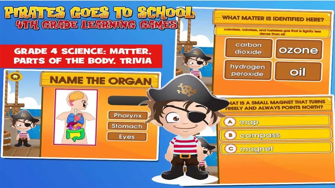 Pirate School: Fourth Grade應用截圖
