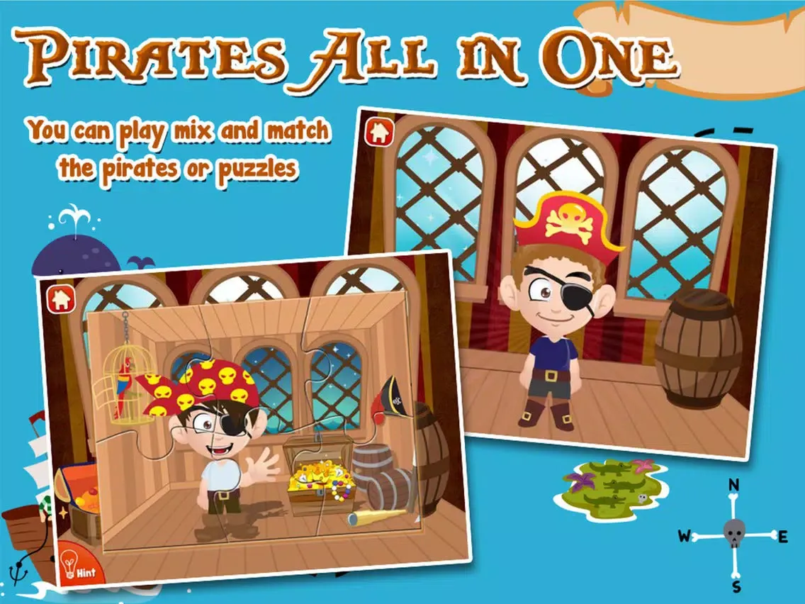 Capturas de pantalla de Pirates All in One Preschool Games iPad 