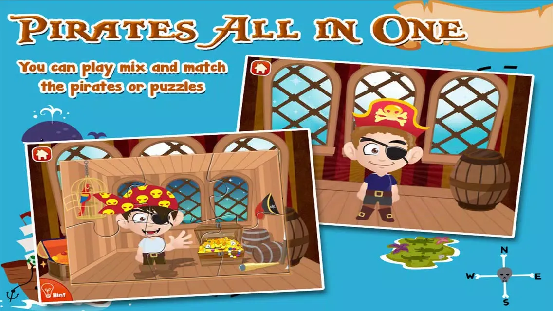 Capturas de pantalla de Pirates All in One Preschool Games
