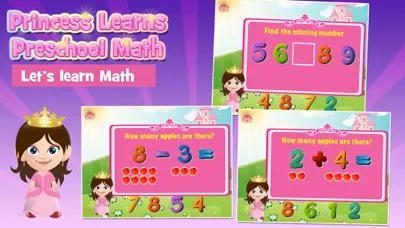 Princess Learns Math for Kids سکرین شاٹس