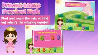 Princess Learns Math for Kids سکرین شاٹس