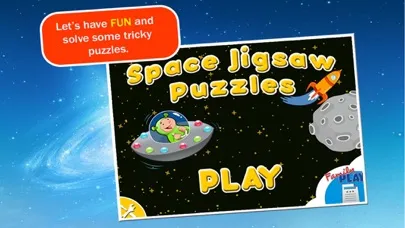 Capturas de tela do Space Jigsaw Puzzles for Kids