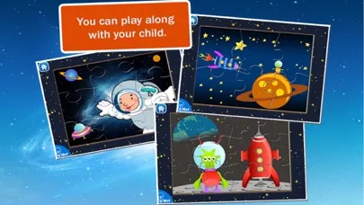 Capturas de tela do Space Jigsaw Puzzles for Kids