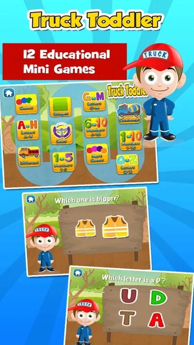 Trucks Diggers for Toddlers Ekran Görüntüleri