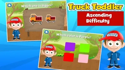 Trucks Diggers for Toddlers Ekran Görüntüleri