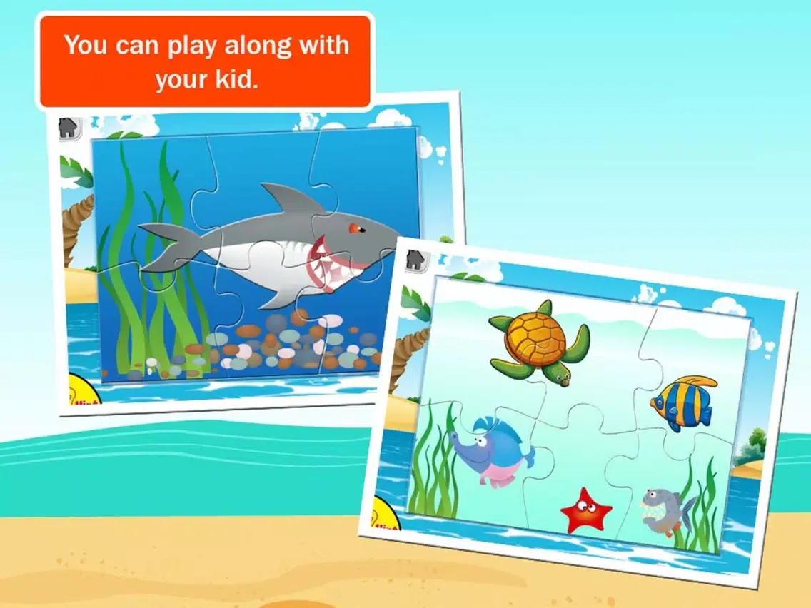 Captures d'écran de Underwater Jigsaw Puzzles - Animals Under the Sea iPad 