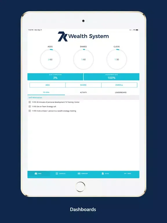 تصاویر 7k Wealth System iPad 